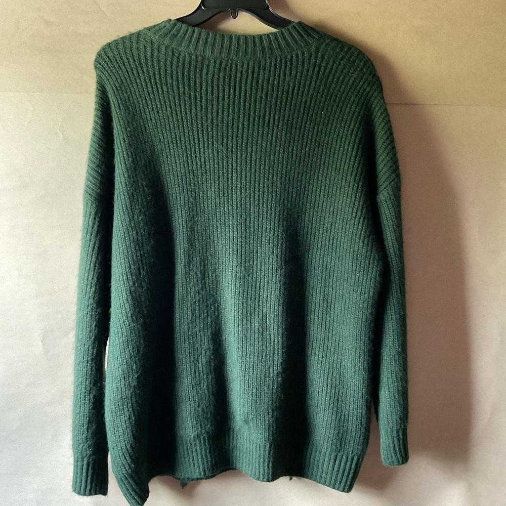 Wonderly Cable Knit Sweater. NWT Dark green. Size XL - Picture 8 of 10